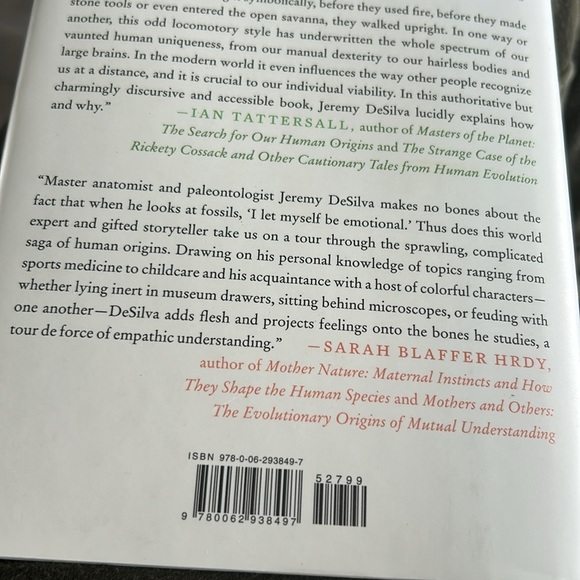 ❤️ Brand New “First Steps: How Upright Walking Made Us Human” by Desilva, Jeremy - Picture 5 of 8